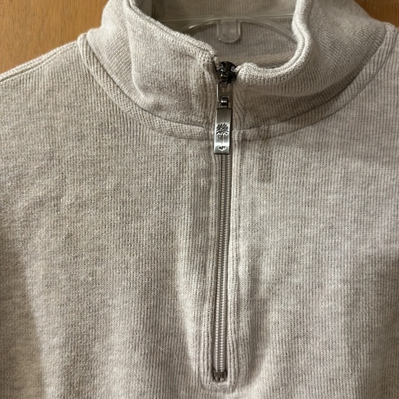 Paradise Collection Tommy Bahama Men’s Quarter Zip Pullover Sweatshirt Tan Large - Picture 3 of 12